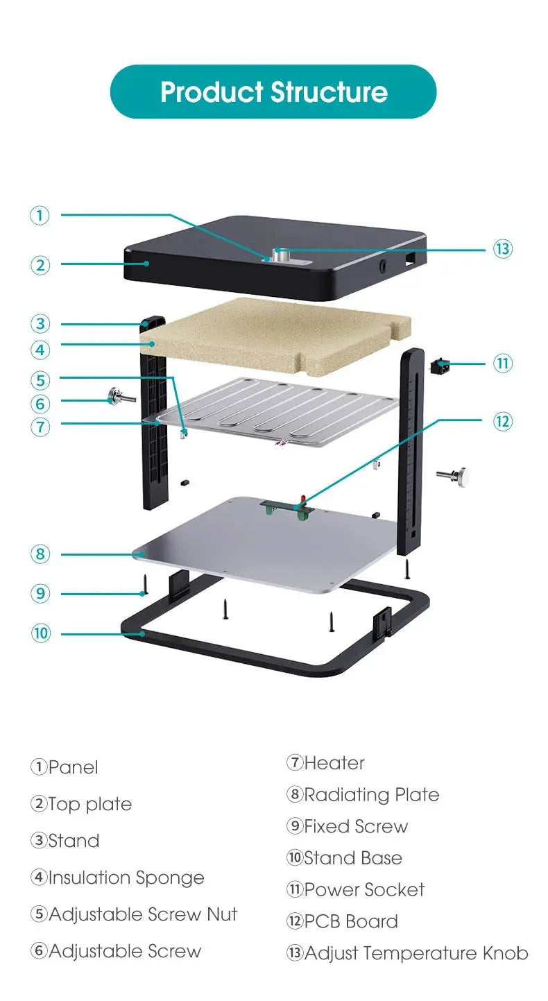 Eggs on Legs - Chick Heater with Adjustable Temperature - Eggs on Legs