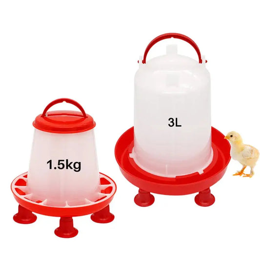 Eggs on Legs -  1.5kg/3L Feeder/Water Dispenser - Eggs on Legs
