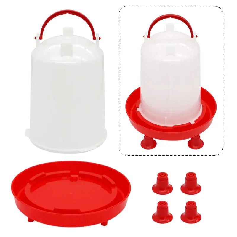 Eggs on Legs -  1.5kg/3L Feeder/Water Dispenser - Eggs on Legs