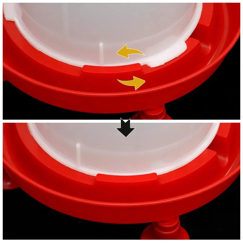 Eggs on Legs -  1.5kg/3L Feeder/Water Dispenser - Eggs on Legs