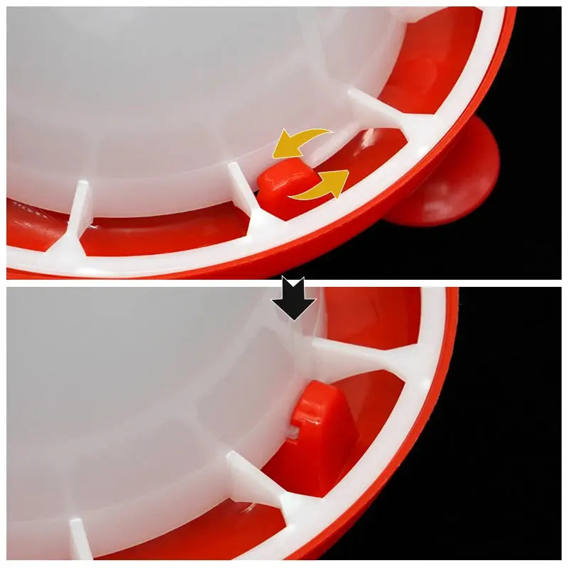 Eggs on Legs -  1.5kg/3L Feeder/Water Dispenser - Eggs on Legs