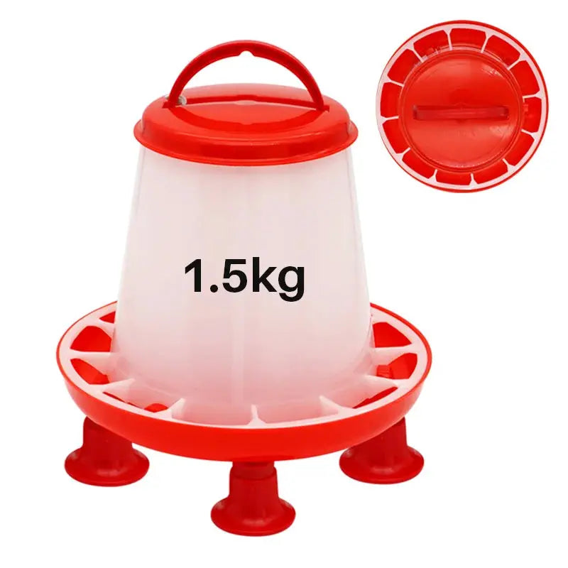 Eggs on Legs -  1.5kg/3L Feeder/Water Dispenser - Eggs on Legs