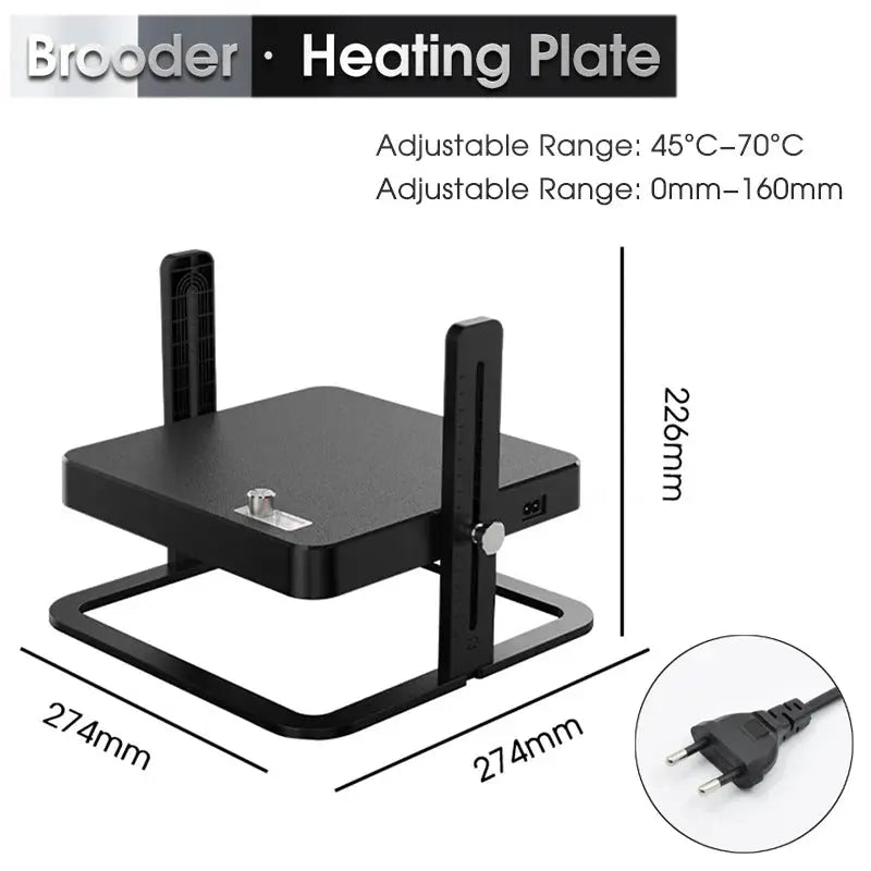 Eggs on Legs - Chick Heater with Adjustable Temperature - Eggs on Legs