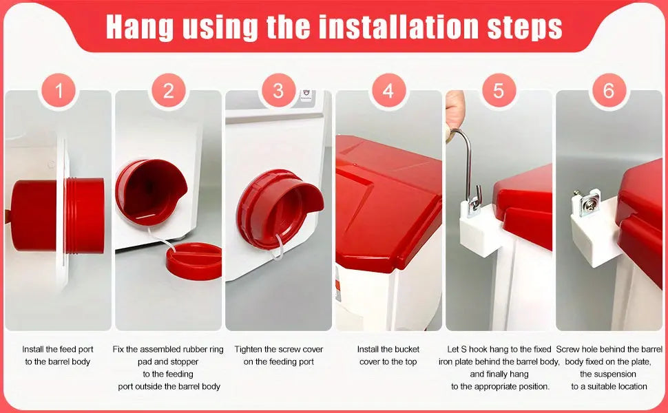 Eggs on Legs - Chicken Feeder and Water Dispenser Set - Eggs on Legs