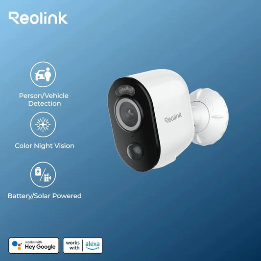 Eggs on Legs - Reolink 5MP Solar Battery Powered Wireless Security Camera - Great for Chickens and Pets! - Eggs on Legs